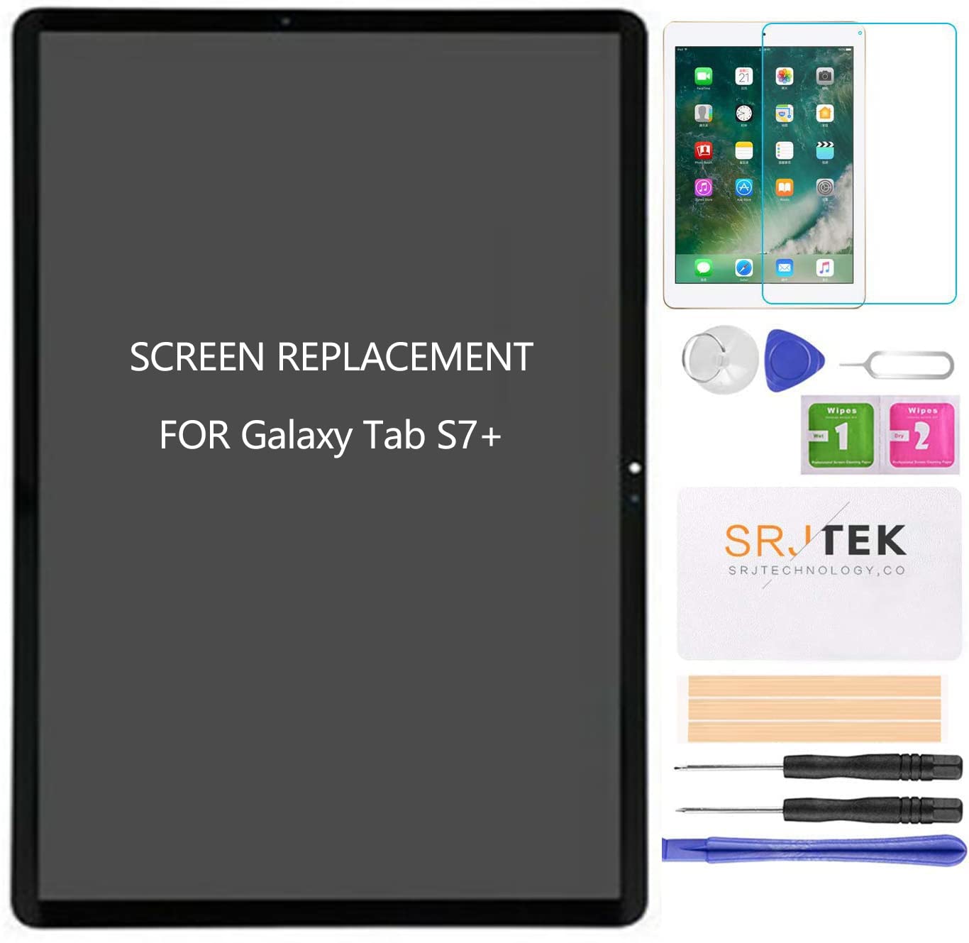 Amazon.com: AMOLED for Samsung Galaxy Tab S7+ Screen Replacement